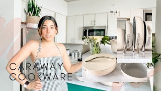 Caraway Cookware  Unboxing and Review [upl. by Sadira]