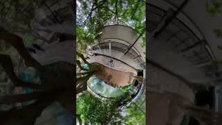 San Antonio Texas Riverwalk in 360 River Riverwalk sanantonio riverside insta360 x4 [upl. by Enilecram]