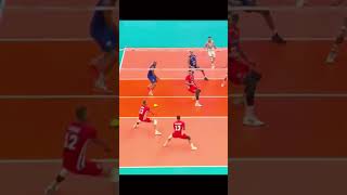 Right in the corner volleyball volleyballworld epicvolleyball volley italy czechrepublic [upl. by Awra]