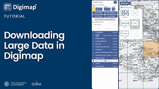 Downloading Large Data in Digimap [upl. by Asenev319]