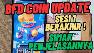 BFD COIN AIRDROP  AIRDROP SESI 1 SELESAI  WALLET TIDAK SUPPURT AIRDROP TIDAK MASUK [upl. by Krigsman912]