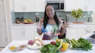 Frankas Green Gold  How to make Caribbean Green Seasoning [upl. by Sura]