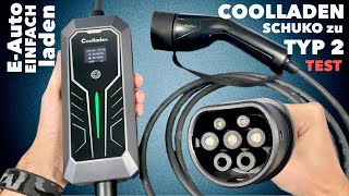 Einfach simpel GUT  Schuko zu Typ 2 mobile EAuto Ladestation von COOLLADEN im TEST Review [upl. by Munroe]