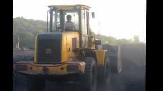 JCB 430 ZX Wheeled Loaders with 30 Cum Bucket Wagon Loading [upl. by Lundt]