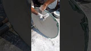 ceiling fan flower 🌻 making process techno housefan ceiling homedecor pop mold electrician [upl. by Pincus]