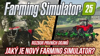 JAKÝ JE NOVÝ FARMING SIMULATOR 25  Rozbor prvních dojmů z Gamescomu a reakce na vaše komentáře [upl. by Carew46]