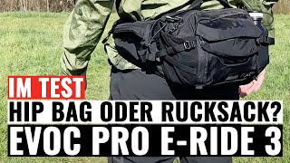 EVOC Hip Pack Pro ERide 3  MTB Hüfttasche im TEST [upl. by Asilegna]