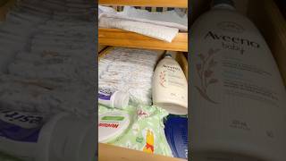 NURSERY RESTOCK asmr satisfying viralvideo organization huggies [upl. by Rebmeced]