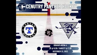 Rochester Century Panther Hockey Live Stream vs Tartan Varsity Game [upl. by Onifled]