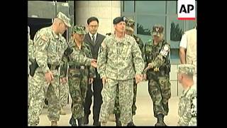 New US commander to SKorea visits Panmunjom [upl. by Ethelyn550]