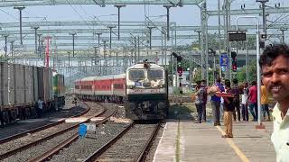 Gujarat Best Train To South Indian  Gandhidham Benglore Okha Rameshwar [upl. by Selrahc]