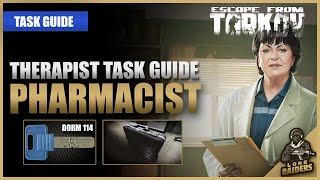 Pharmacist 1212 Carbon Case  Therapist Task Guide  Escape From Tarkov EFT [upl. by Oetam]