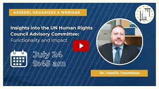 Insights into the UN Human Rights Council Advisory Committee Functionality and Impact [upl. by Segroeg]