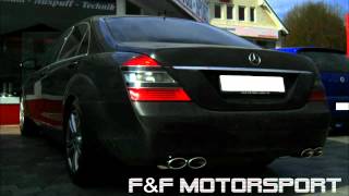 Sportauspuff Mercedes Diesel S320 CDI Export Sport Exhaust Version [upl. by Anesusa222]