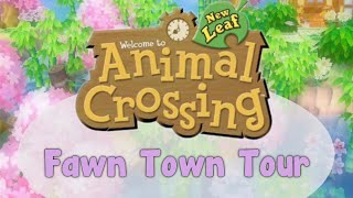 ACNL Fawn Town Tour [upl. by Hakvir]