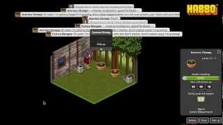 Habbo  Creating a rare plant through plant breeding [upl. by Egor]