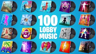 FORTNITE All Lobby Music All 100 Lobby Music [upl. by Queridas]