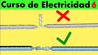 Como hacer empalmes eléctricos de forma correcta [upl. by Herculie]