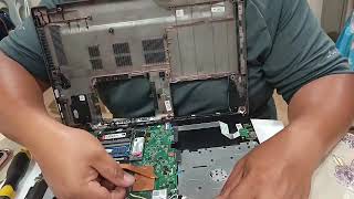 Acer E5575 change screen panel battery and speaker [upl. by Nnahsal]