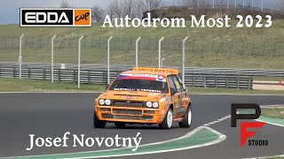 Josef Novotný  Lancia Delta HF  EDDA CUP Autodrom Most 2023 [upl. by Tegdig]