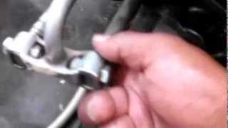 How to put on a boat steering cable [upl. by Sadye222]