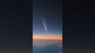 Comet A3 a Window Seat View shorts science space milkyway [upl. by Ilah]