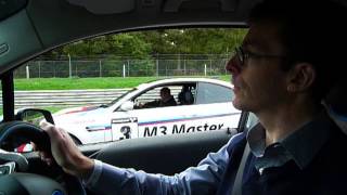 BMW i3 v BMW M3 drag race  Video News  Business Car Manager [upl. by Leopoldeen]