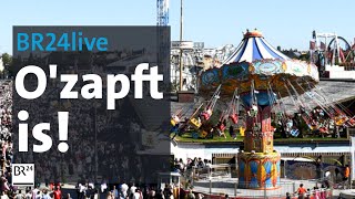 BR24live Eröffnung des Oktoberfests 2022 I BR24 [upl. by Magnusson51]