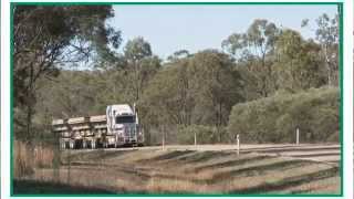 Haulmark’s Outback Truckers visit Northern Transport Services [upl. by O'Neill]