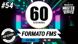 🎙️🎶 FORMATO FMS OFICIAL  PERSONAJE  💣 BASE DE RAP PARA IMPROVISAR INDIVIDUAL  54 RAP SCHOOL 🔥 [upl. by Eynaffit885]