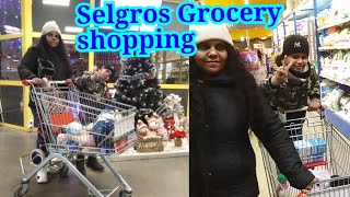 Selgros Grocery shopping in Romania  Life in Romania Life with Elee 🎅 [upl. by Nosbig]