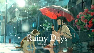 【Playlist】 비 오는 날 듣기 좋은 노래 모음🌧 장마철 띵곡 플리ㅣRainy season korea song [upl. by Ylram]