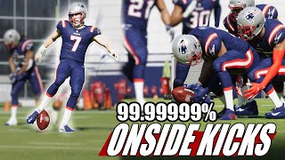 Madden 21 BEST Way To Recover Onside Kick   3 Different Options to recover more Onside kicks [upl. by Wanonah327]