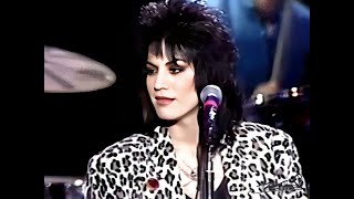 JOAN JETT amp THE BLACKHEARTS LIVE MTV NEW YEARS EVE ROCK N ROLL BALL 1984 1985 REMASTERED 4K [upl. by Nailliw]