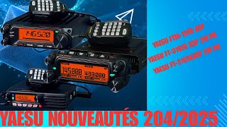 YAESU nouveautés 2025  FTM150E ASP  FT3185E ASP  FT3165EASP [upl. by Enohs]