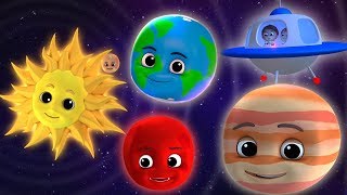 canción del planeta  rimas infantiles  Canciones Infantiles  Planet Song  Kids ABC TV Español [upl. by Uwton]