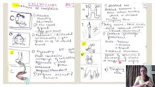 COLCHICUM AUTUMNALE  drug for dysentry and rheumatism  Materia Medica [upl. by Trinette]