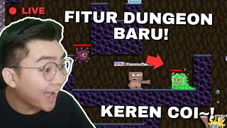 FITUR DUNGEON BARU GROWTOPIA JADI KEREN  Live Stream Growtopia [upl. by Yasmin311]