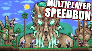 Terraria Veterans do mildly hilarious speedrunning and break the game 2 [upl. by Tama]