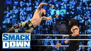 Ricochet vs Shanky – Intercontinental Title Match SmackDown April 29 2022 [upl. by Nwavahs]