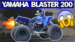 ☠️ Este QUAD me da MIEDO 💩  YAMAHA Blaster 200 2t 2004 [upl. by Hpesojnhoj676]