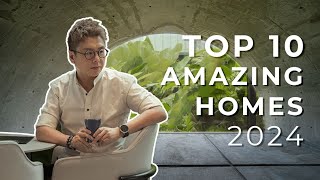 Top 10 Asias Most Beautiful Architecture Homes Must See Tropical Dream Homes House Transformation [upl. by Hakaber339]