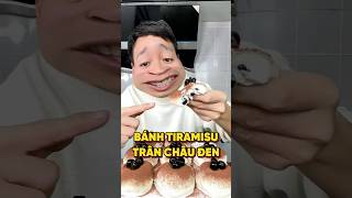 CÁCH LÀM BÁNH TIRAMISU TRÂN CHÂU ĐEN ĐƠN GIẢN TẠI NHÀ food [upl. by Ylekalb]