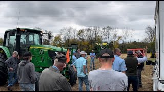 Farmer From Washington State Buys 3 John Deere Tractors 4455 6400 6150M on Kentucky Auction [upl. by Starlene]