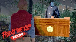 JUDGE JURY ENFORCER  Friday the 13th Game Part 19 [upl. by Bobker]