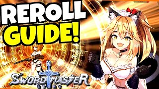 REROLL GUIDE Sword Master Story [upl. by Dever49]