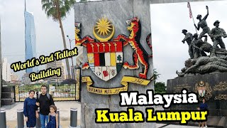 Malaysia City Tour Day 1  Kuala Lumpur  Indias 7th Tallest building K L Tower vlog malaysia [upl. by Nylasoj701]