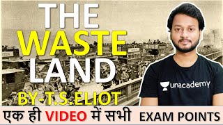 The Waste Land by TS Eliot With Most Important Exam Points बस इतना ही काफी है [upl. by Aicelef605]