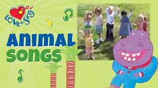 Hippopotamus Songs for Kids  Hippo Hop Dance Along amp My Name is Gus the Hippo [upl. by Odicalp768]