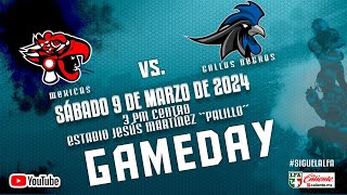 Mexicas de la CDMX vs Gallos Negros de Querétaro Semana 2 Temporada 2024 [upl. by Ramraj212]